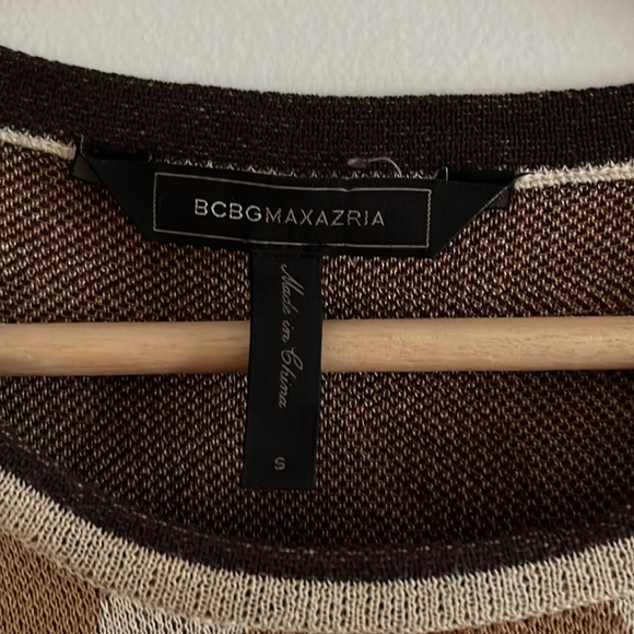 BCBG | Silk/Cotton 70s retro knit dress - Picture 2 of 7